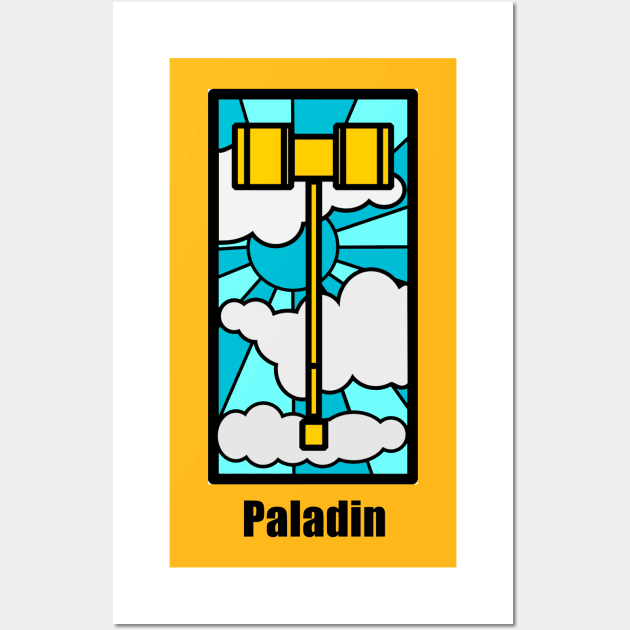 Paladin Wall Art by TaliDe